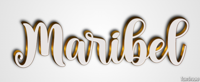 Maribel Efecto de Texto