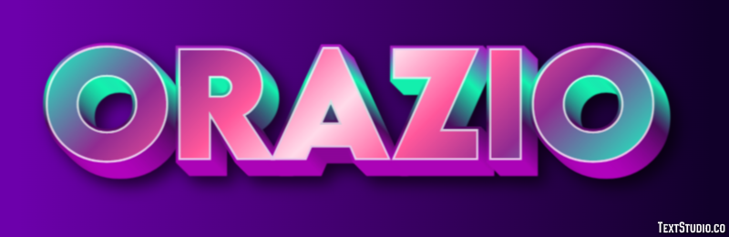 Orazio Texteffekt