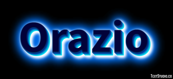 Orazio Effetto testo