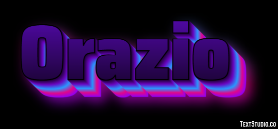 Orazio Effetto testo