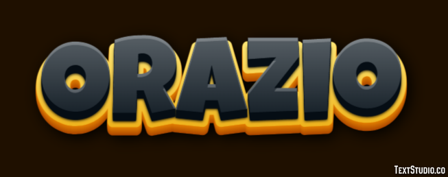 Orazio Effetto testo