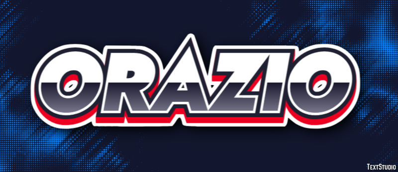 Orazio Effetto testo