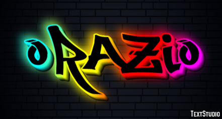 Orazio Effetto testo