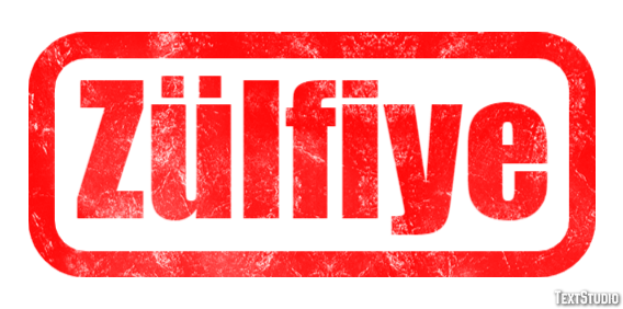 Zülfiye Tekst Effect