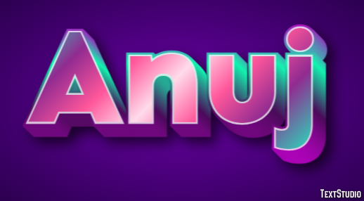 Anuj Text Effect