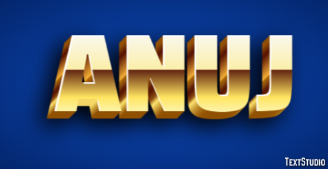 Anuj Text Effect