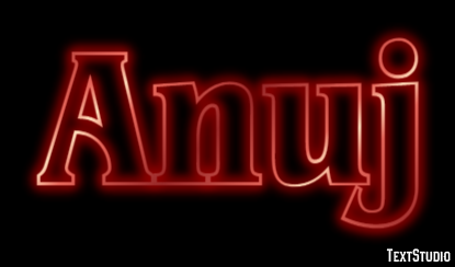 Anuj Text Effect