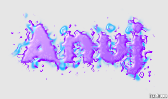 Anuj Text Effect