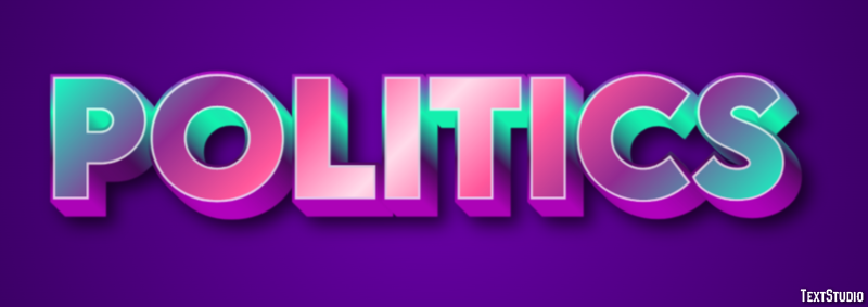 Politics Text Effect