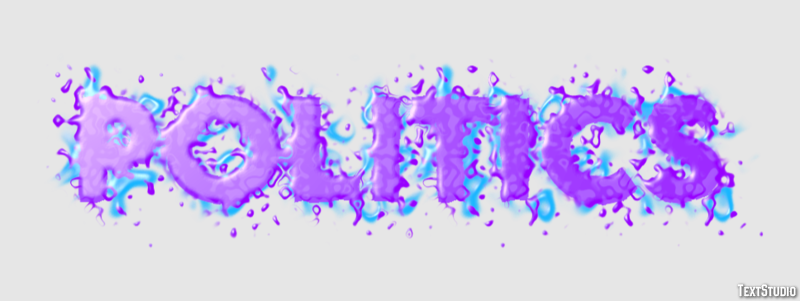 Politics Text Effect