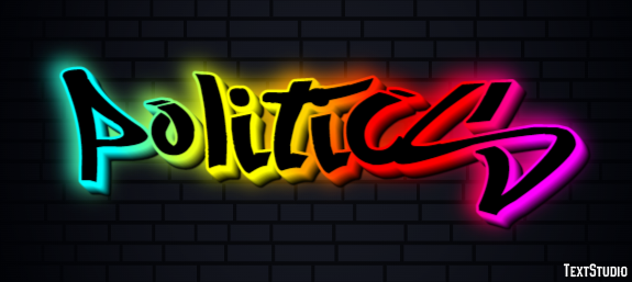 Politics Text Effect