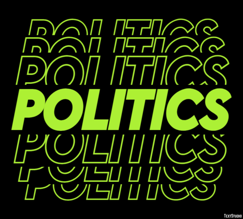 Politics Text Effect
