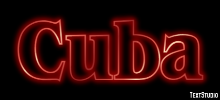 Cuba Text Effect