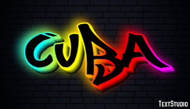 Cuba Text Effect