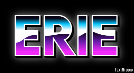 Erie Efekt tekstowy