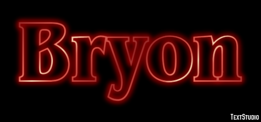 Bryon Tekst Effect