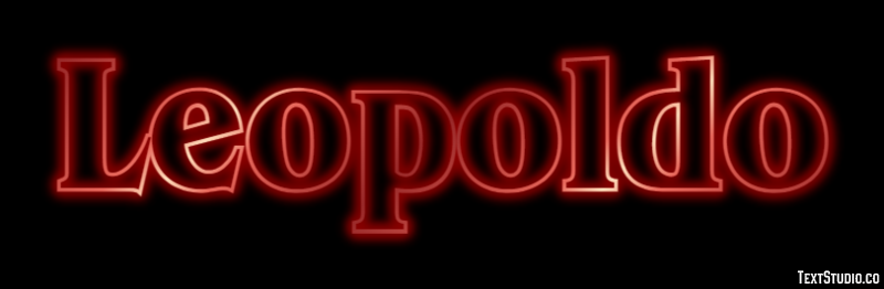 Leopoldo Effetto testo