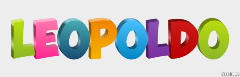 Leopoldo Effetto testo