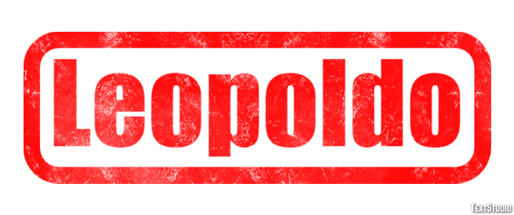Leopoldo Effetto testo