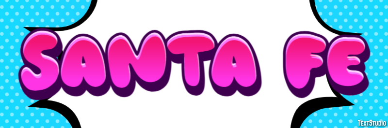 Santa Fe Efekt tekstowy
