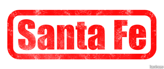 Santa Fe Efekt tekstowy