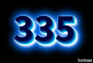 335 Text Effect