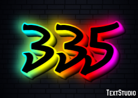 335 Text Effect