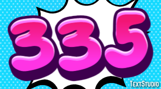 335 Text Effect