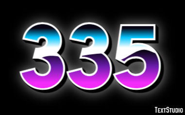 335 Text Effect