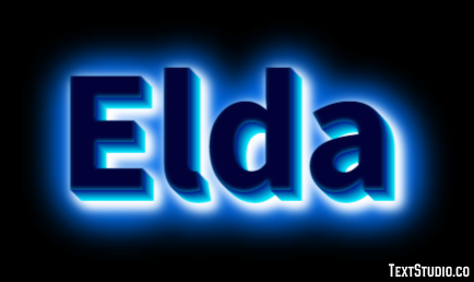 Elda Effetto testo