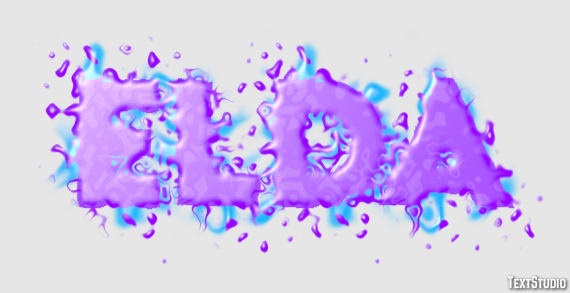 Elda Texteffekt
