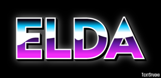 Elda Texteffekt