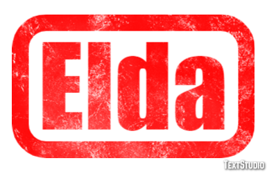 Elda Efecto de Texto