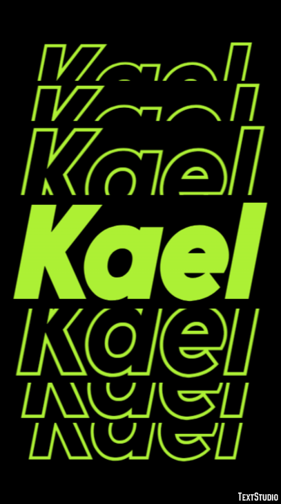 Kael Efecto de Texto