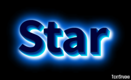 Star Efekt tekstowy