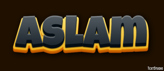 Aslam Text Effect