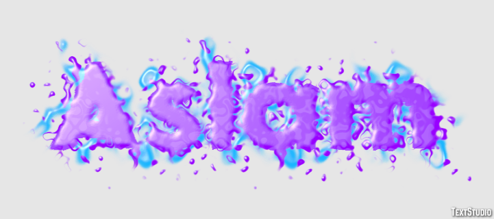 Aslam Text Effect
