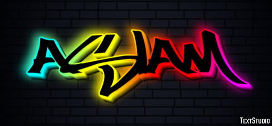 Aslam Text Effect