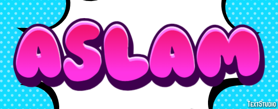 Aslam Text Effect