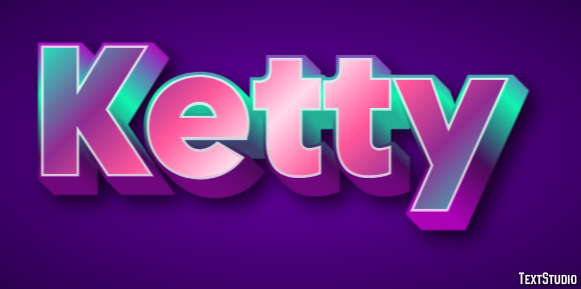 Ketty Text effect