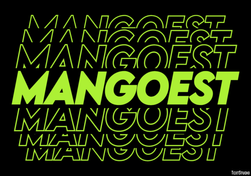 Mangoest Texteffekt