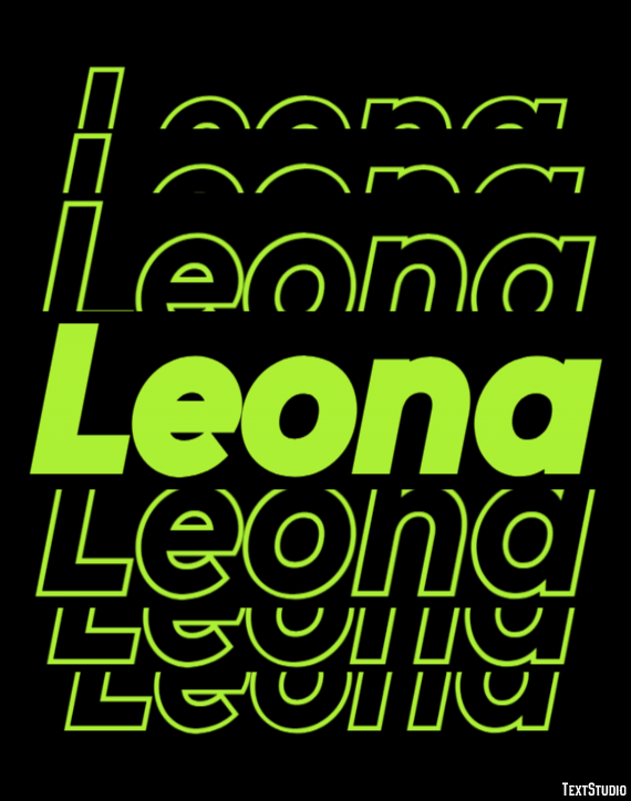 Leona Efekt tekstowy