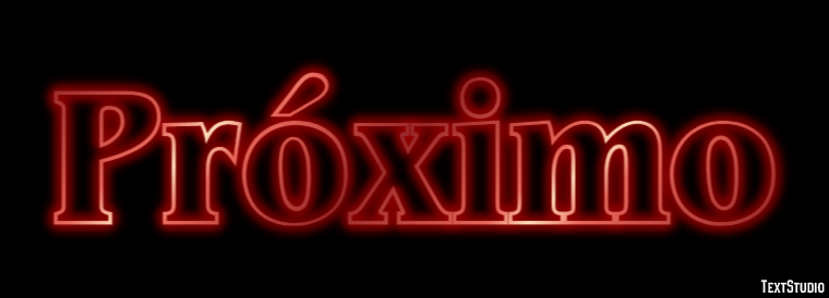 Próximo Efeito do texto