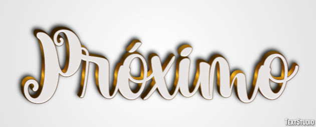 Próximo Efeito do texto