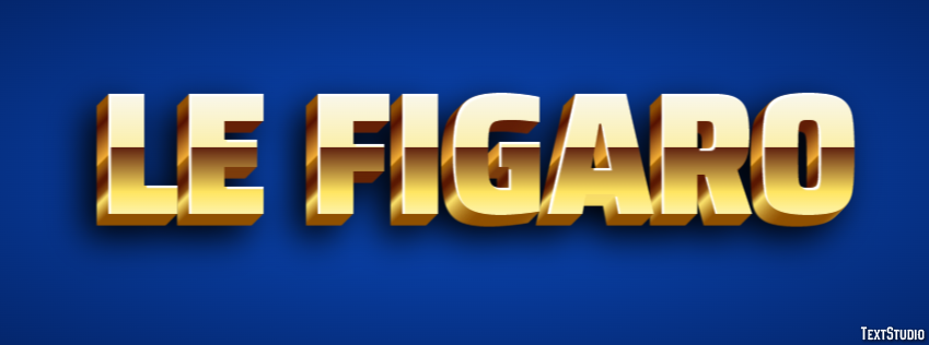 Le Figaro Tekst Effect