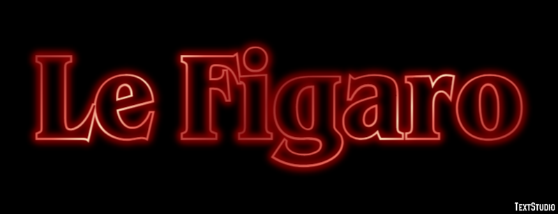 Le Figaro Tekst Effect