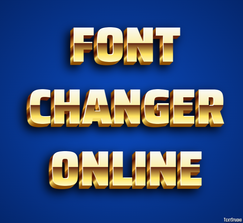 Font Changer Online テキスト効果