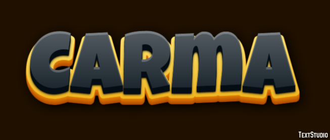 Carma Text Effect