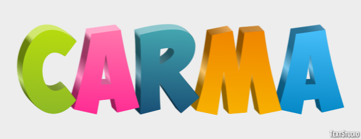 Carma Text Effect