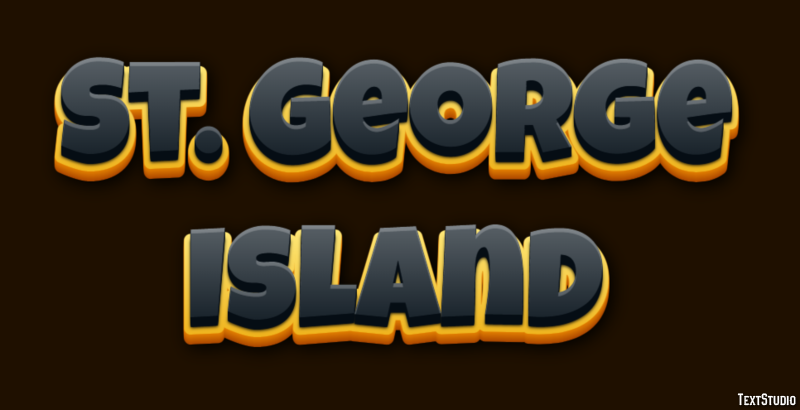 St. George Island Efekt tekstowy